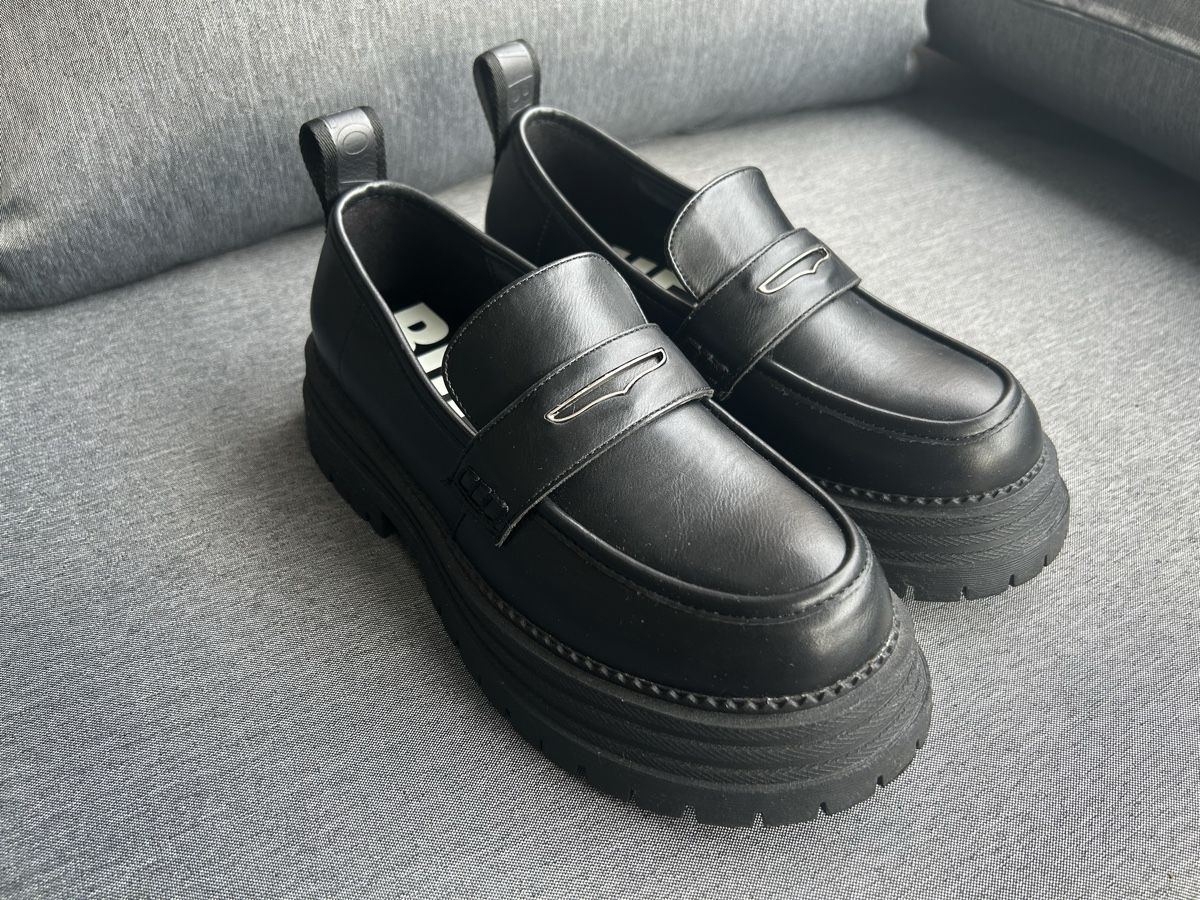 Buffalo Scarpe da donna: Buffalo schwarz Lennox Loafers – Usato da St. Gallen venduto da nakicoki 1