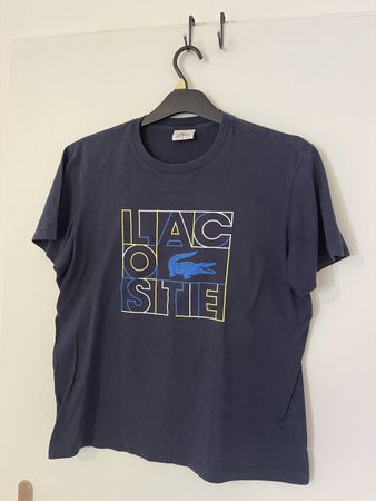 Lacoste T-Shirt, Grösse M, Dunkelblau