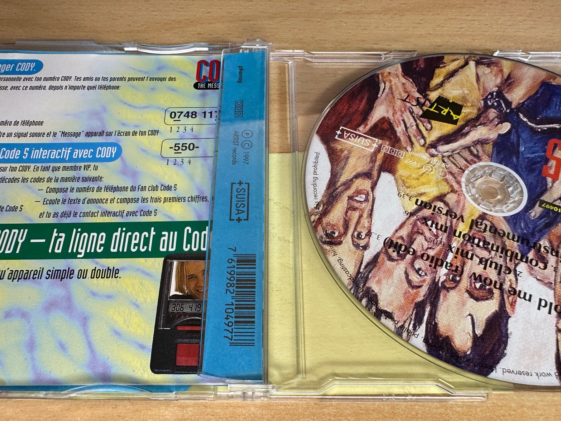 CD: Code 5 – Hold Me Now - Maxi-Single CD – Usato da Rikon im Tösstal venduto da Alpenmutz 1