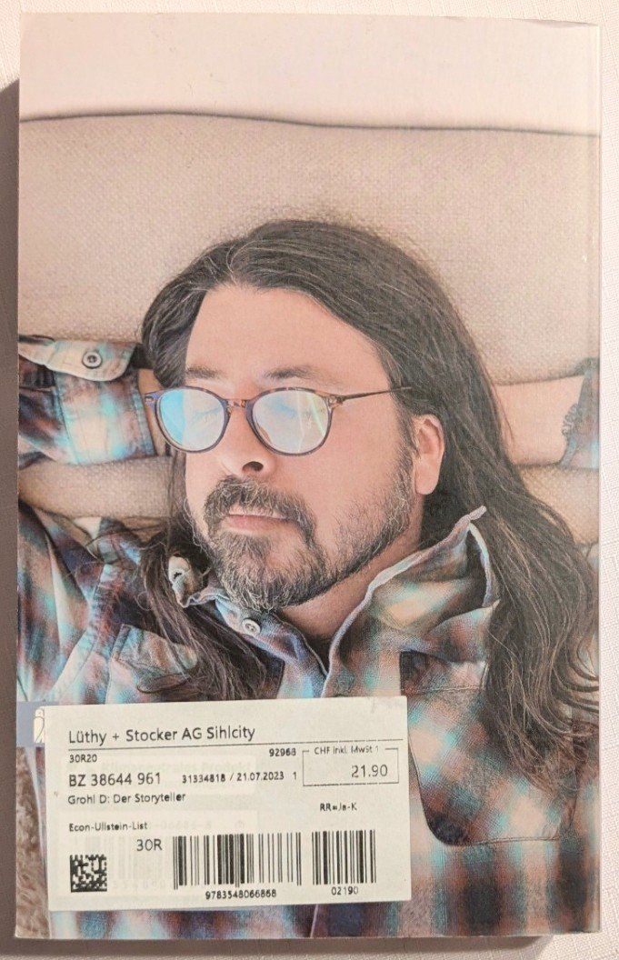 Libri: Der Storyteller - Dave Grohl – Nuovo (secondo la descrizione) da Wängi venduto da ABIZONE-86 1