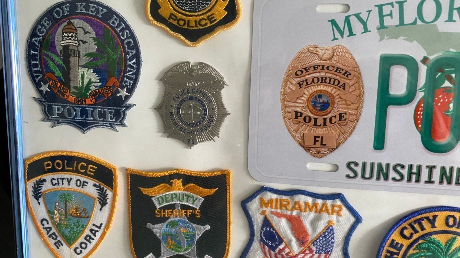 Plaketten & Abzeichen: Badge Patch USA Florida Police Polizei – Neu (gemäss Beschreibung) aus Zürich von kun_d8p9 5