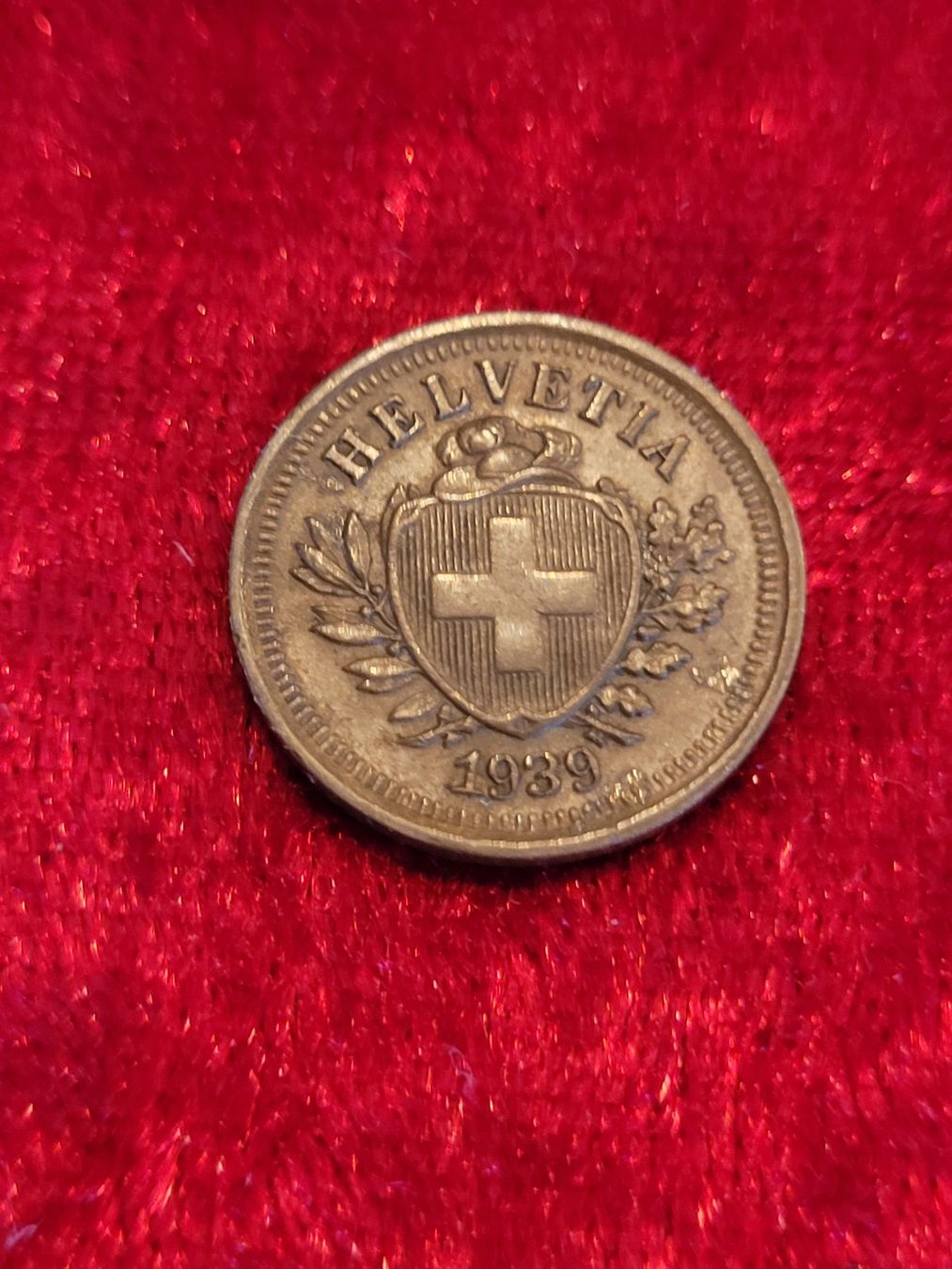 Tutti le monete: 1 Rappen 1939 sehr selten! – Usato da Neuenkirch venduto da majortom30