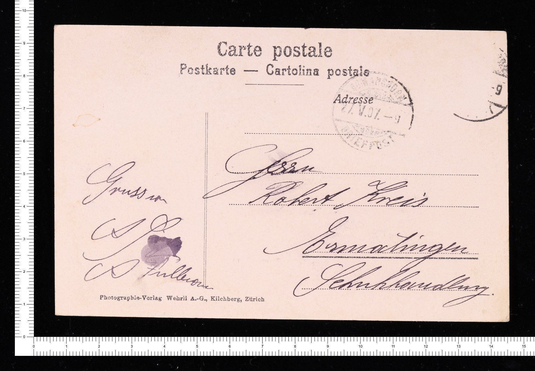 Cartoline postali: Romanshorn – Usato da Riehen venduto da Tignanello1 1