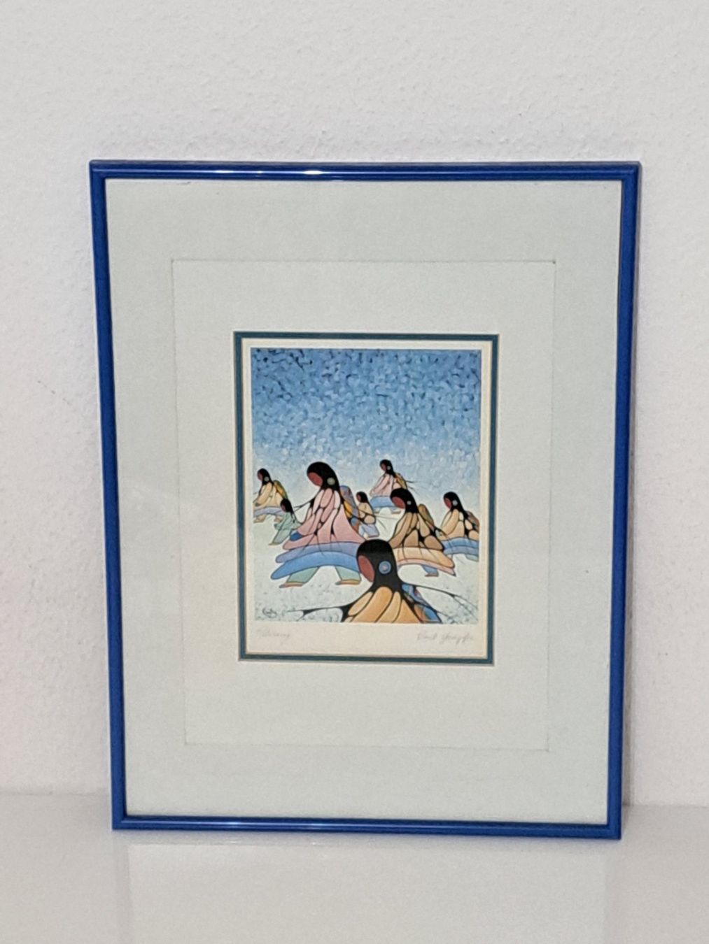Grafiken & Lithographien: Returning Kanada Indianer Cecil YoungFox Signiert – Gebraucht aus Birsfelden von oleros 5