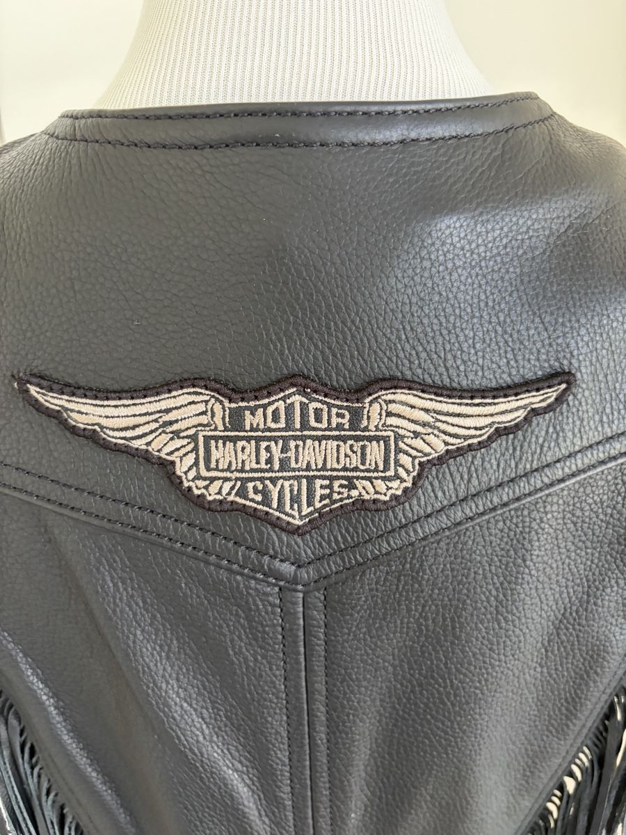 Harley-Davidson Gilet & Giacche senza maniche: Harley Davidson Lederweste – Nuovo (secondo la descrizione) da Triboltingen venduto da Sunshine073 2