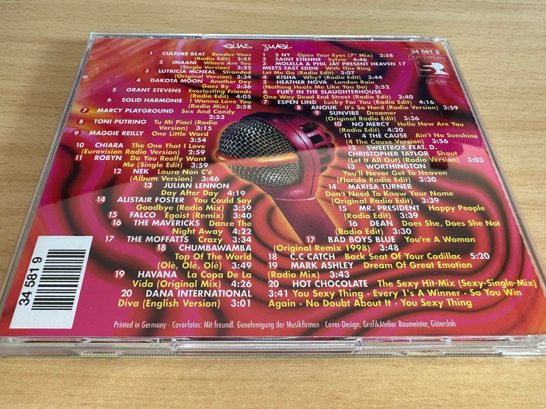 CD: Various – Hitbreaker '98 - Die Vierte - 2 CD – Usato da Rikon im Tösstal venduto da Alpenmutz 1