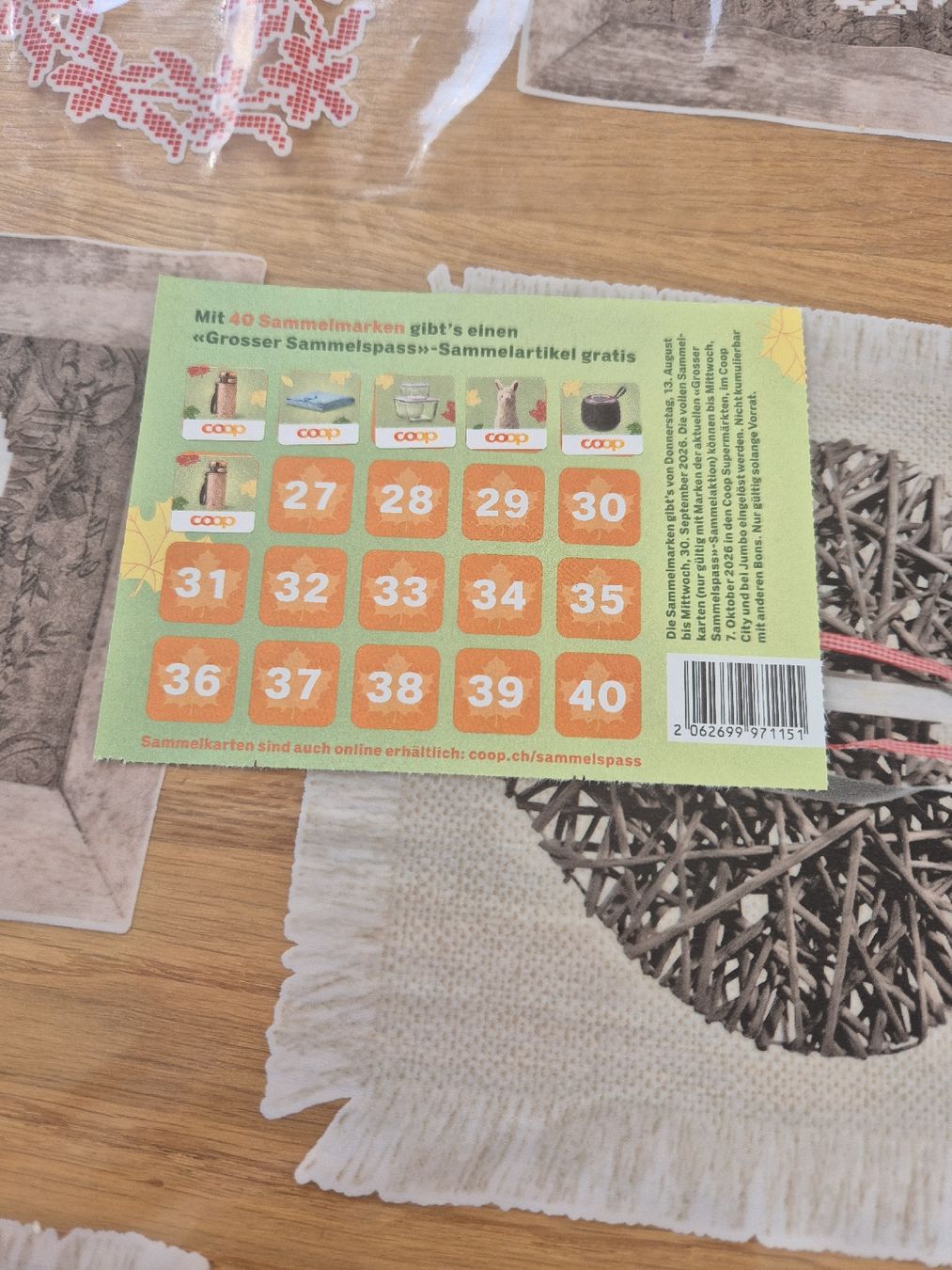 Coop Sammelmarken & -punkte: Coop marken – Neu (gemäss Beschreibung) aus Würenlingen von kuh33 1
