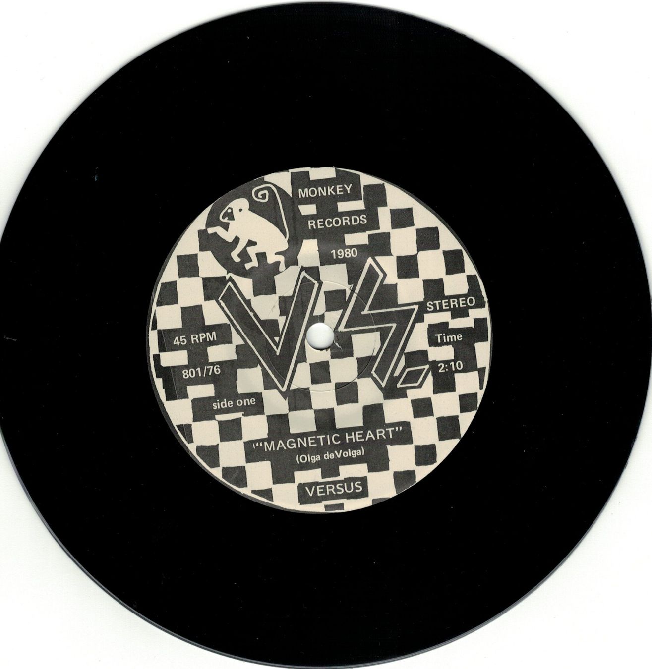Schallplatten: VS. - Magnetic Heart / Leather Complex  7" RARE – Gebraucht aus Lugano von mdal 2