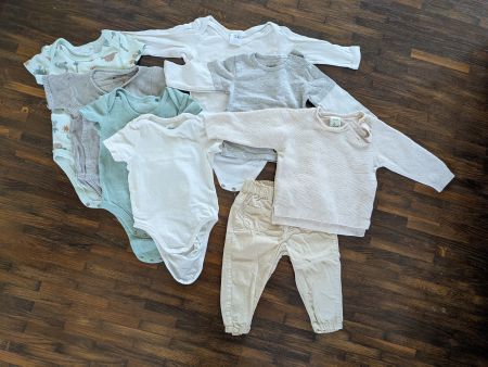 Herziges Baby Kleiderpaket, Grösse 68/74
