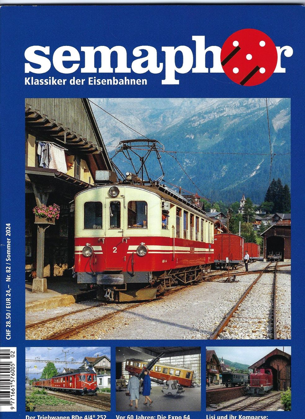 Revues & Magazines: Semaphore Nr.84 Sommer 2024 – D'occasion à Bözberg par Cumba