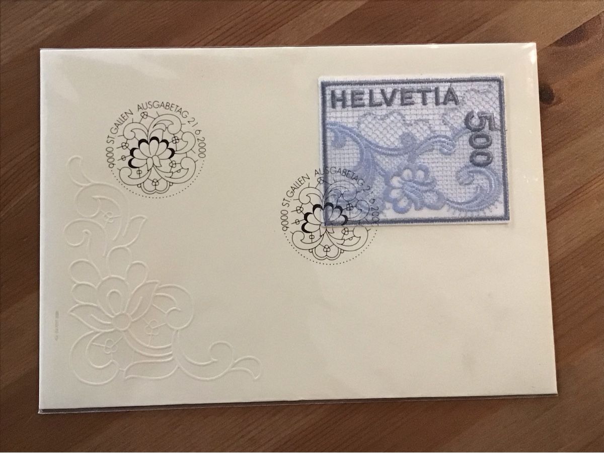 Buste & buste per spedizione: Stickereimarke – Nuovo e nell'imballaggio originale da Bettwiesen venduto da Jumpingfox