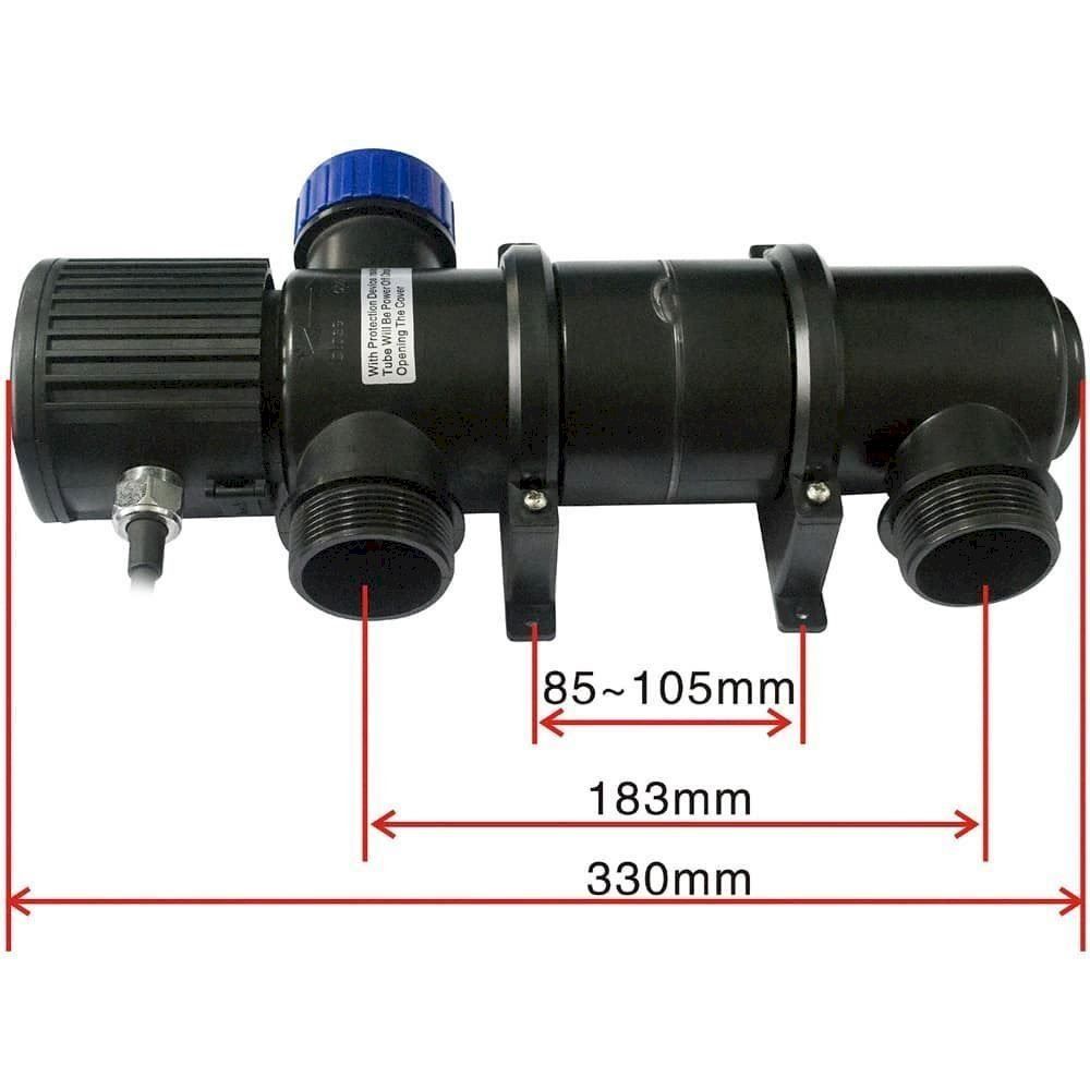 Stagni & Fontane ornamentali: Deuba UV-C Teichklärer Wasserklärer – Nuovo e nell'imballaggio originale da Bottighofen venduto da zaap 4