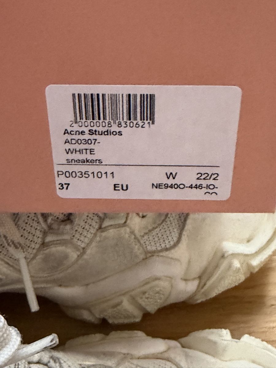 Acne Studios Damenschuhe: Acne studios leather sneakers – Gebraucht aus Nyon von ula_swg8 8
