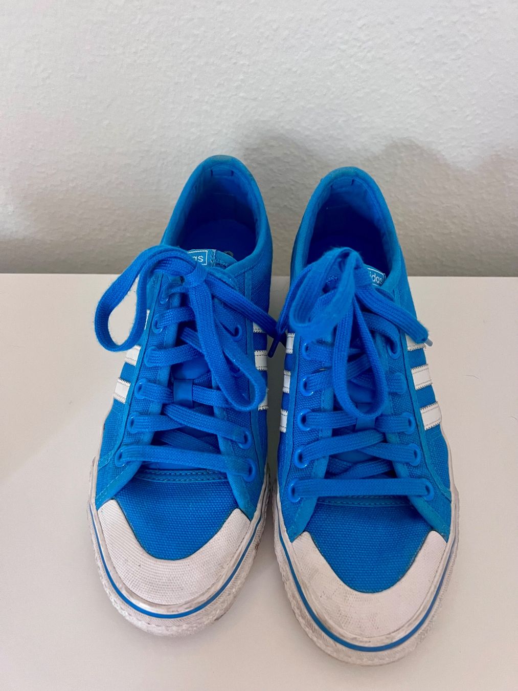 Adidas Scarpe da uomo: Adidas Nizza - 39 1/3, Blau – Usato da Zürich venduto da berta86