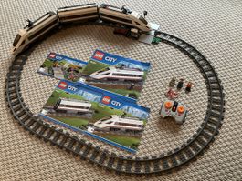 Lego City Highspeed Passenger Train 60051 (Jahr 2014) 🚄