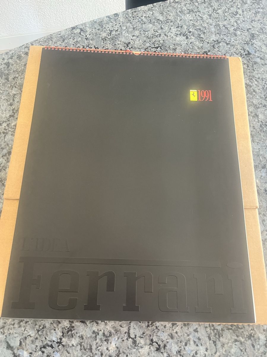 Ferrari Calendriers: Calendrier Ferrari 1991 série limitée  – D'occasion à Crissier par Texavery01