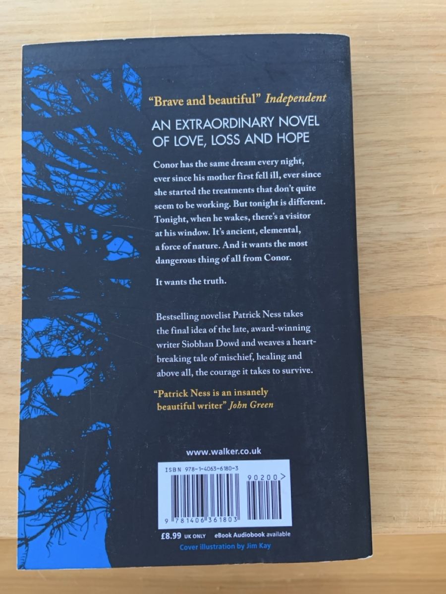 Bücher: Buch „A Monster Calls“ – Neu (gemäss Beschreibung) aus Tafers von Helgi5 1
