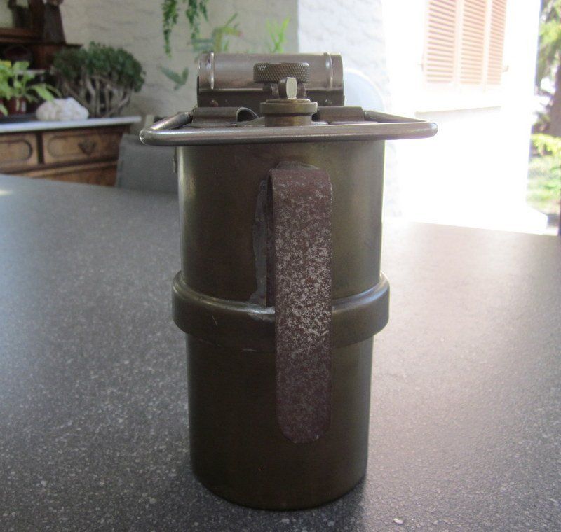 Schweizer Armee Lampade: Karbidlampe, Acetylenlampe Funker, Schweizer Armee – Usato da Bischofszell venduto da raika 3