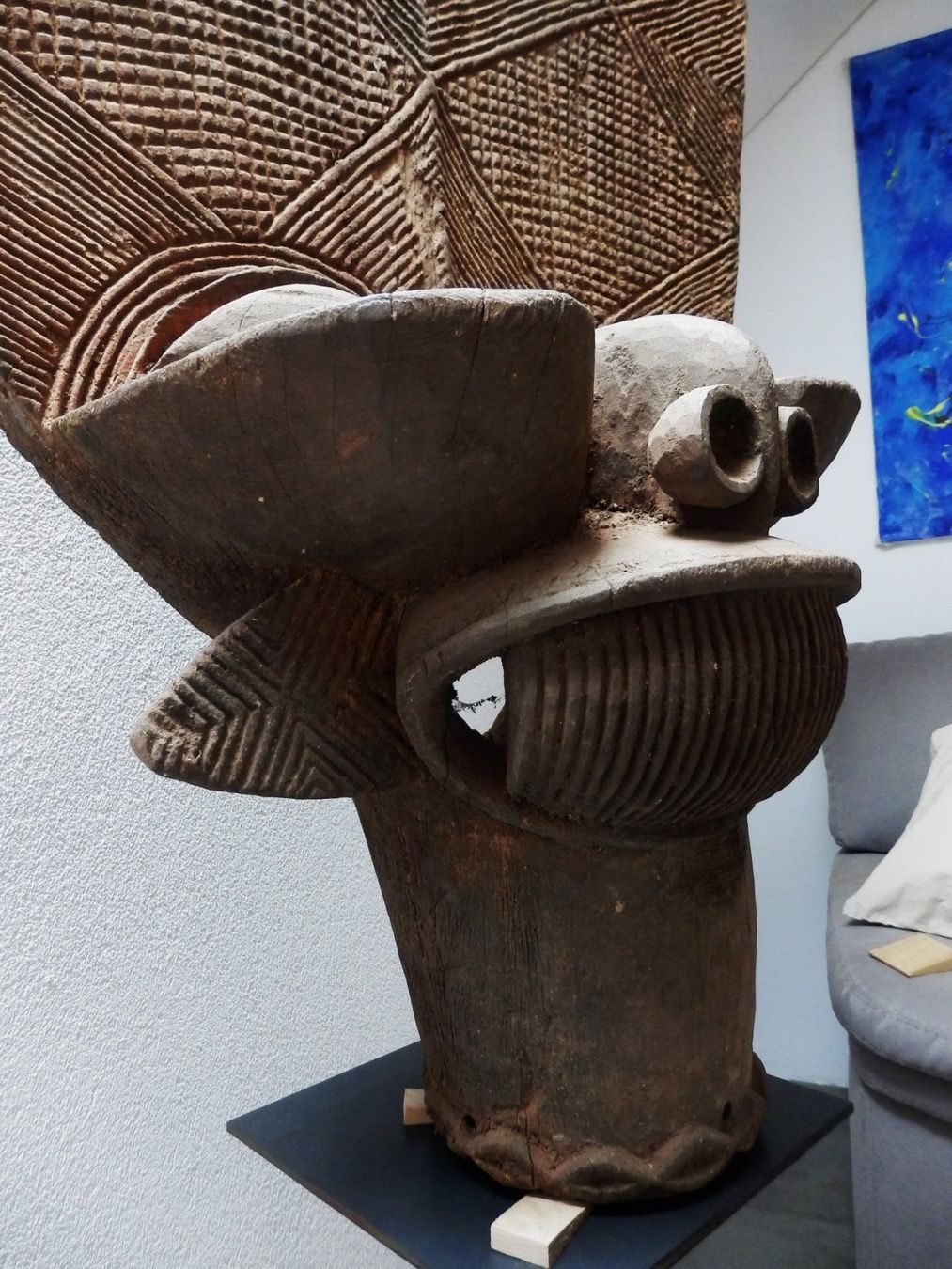 Internationale Kunst: Afrikanische Batcham – Gebraucht aus Vuiteboeuf von deux-matous 9