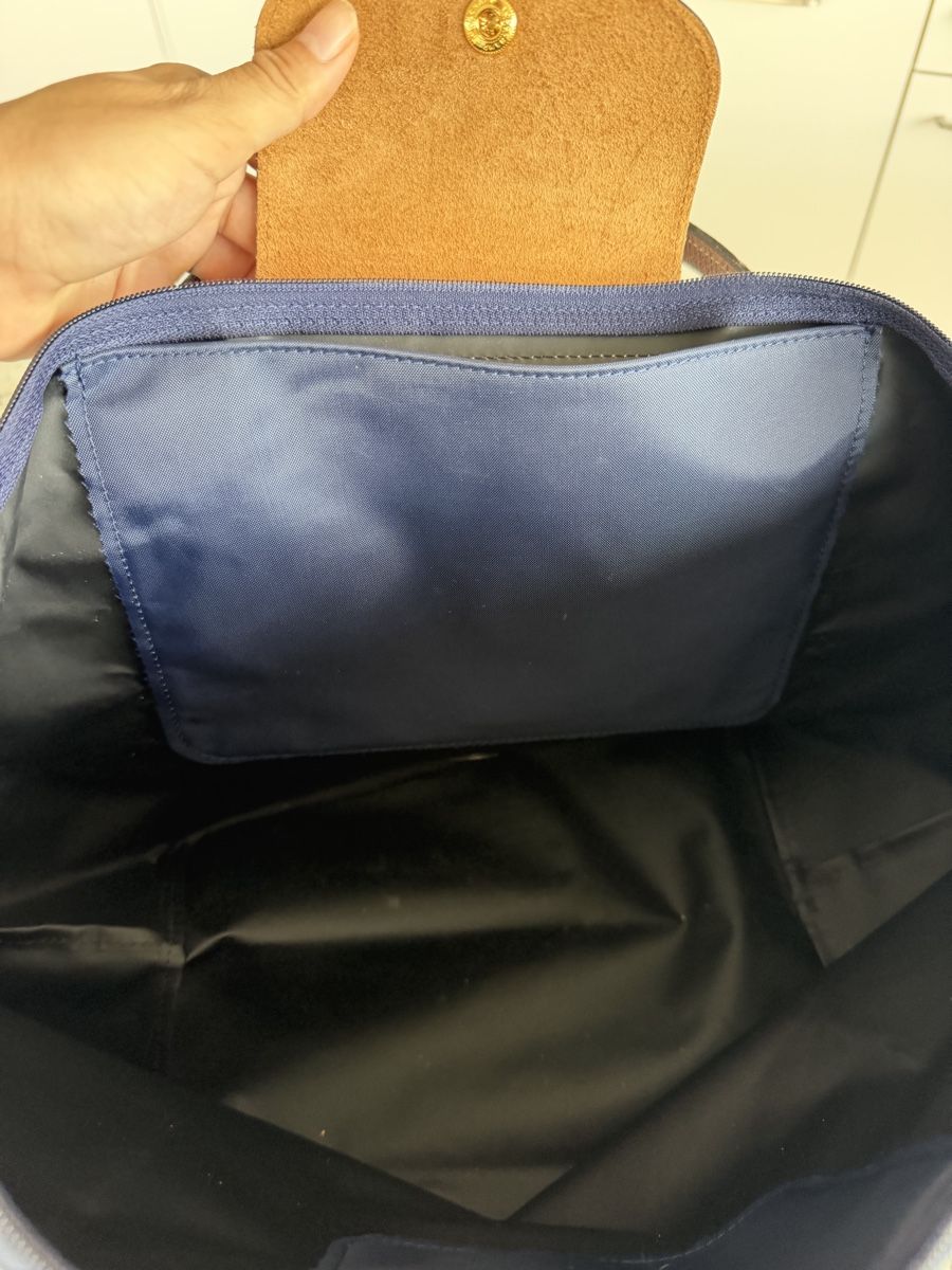 Longchamp Sacs femmes: Longchamp Le Pliage Original Navy Medium Handbag – Excellent – Neuf (Voir description) à Dübendorf par gozdikov 6