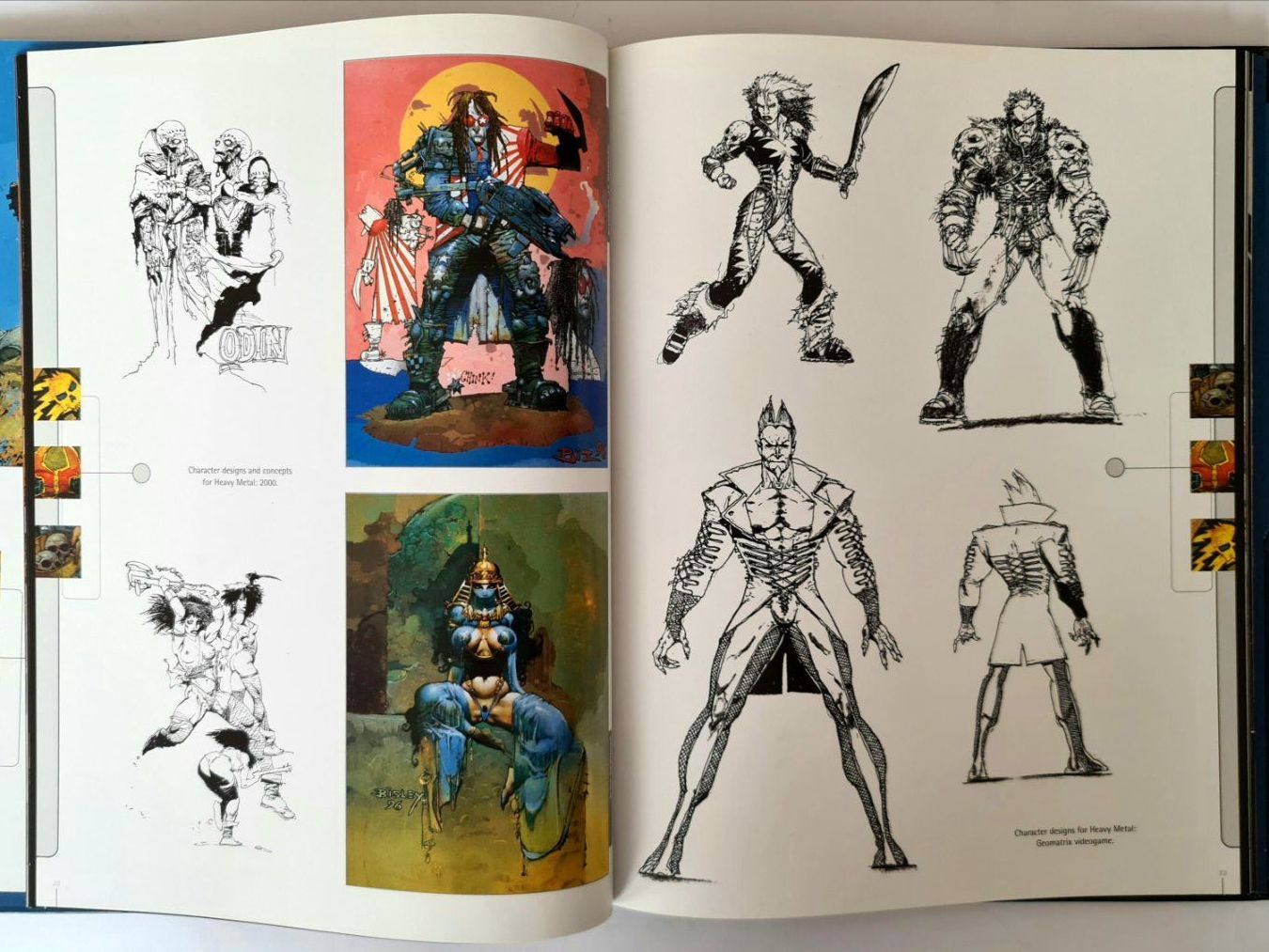 Fumetti: Simon Bisley Art Book, Heavy Metal , DC Comic – Usato da Aesch BL venduto da pri_fp8t 2