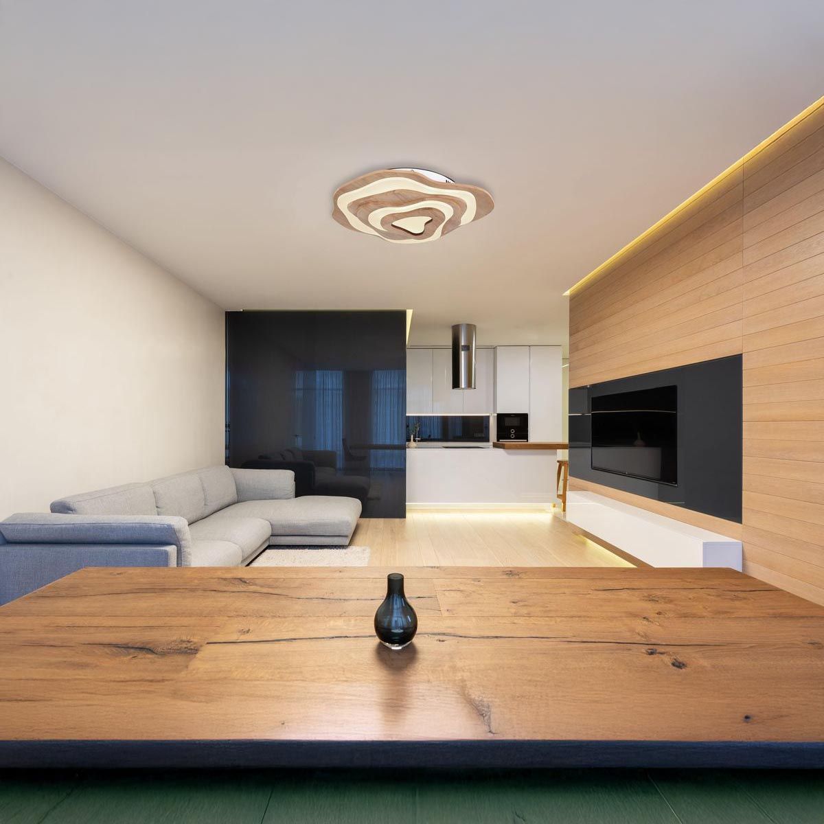 Lampadari & plafoniere: LED Deckenleuchte, CCT, 58 cm x 50 cm – Nuovo (secondo la descrizione) da Kreuzlingen venduto da Smart-Light 1