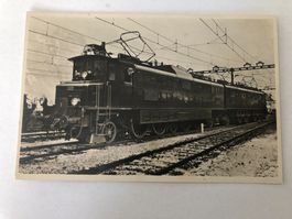 Alte Elektrolokomotive SBB Fotopostkarte guter Zustand