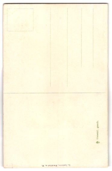 Cartoline postali: Leporello-AK Frankfurt a. M., Postbote m – Usato da Berlin venduto da bartko-reher 1