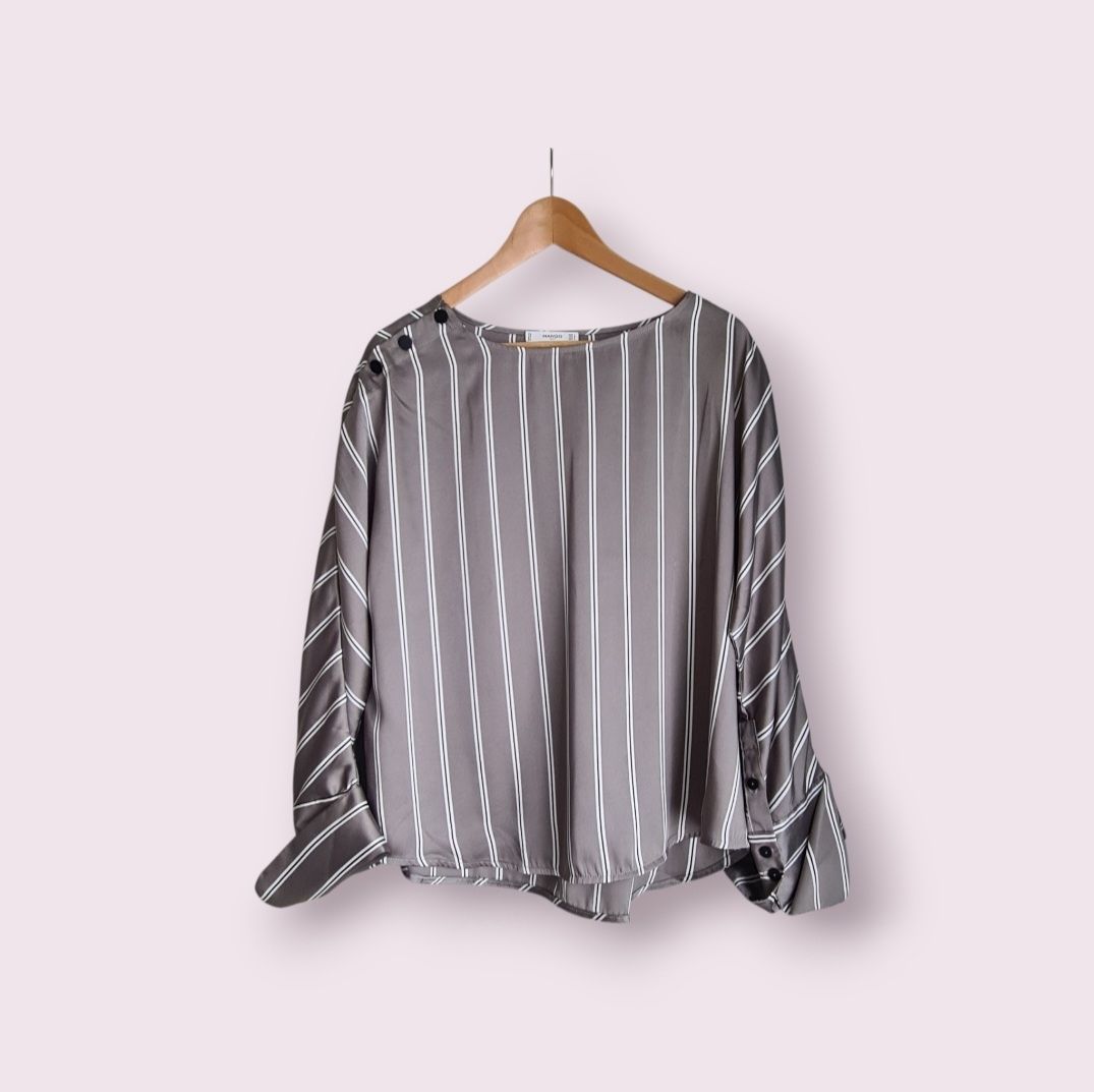 Mango Blusen: Chemisier Mango rayé - Taille L – Neu (gemäss Beschreibung) aus Renens VD von del_t2kx