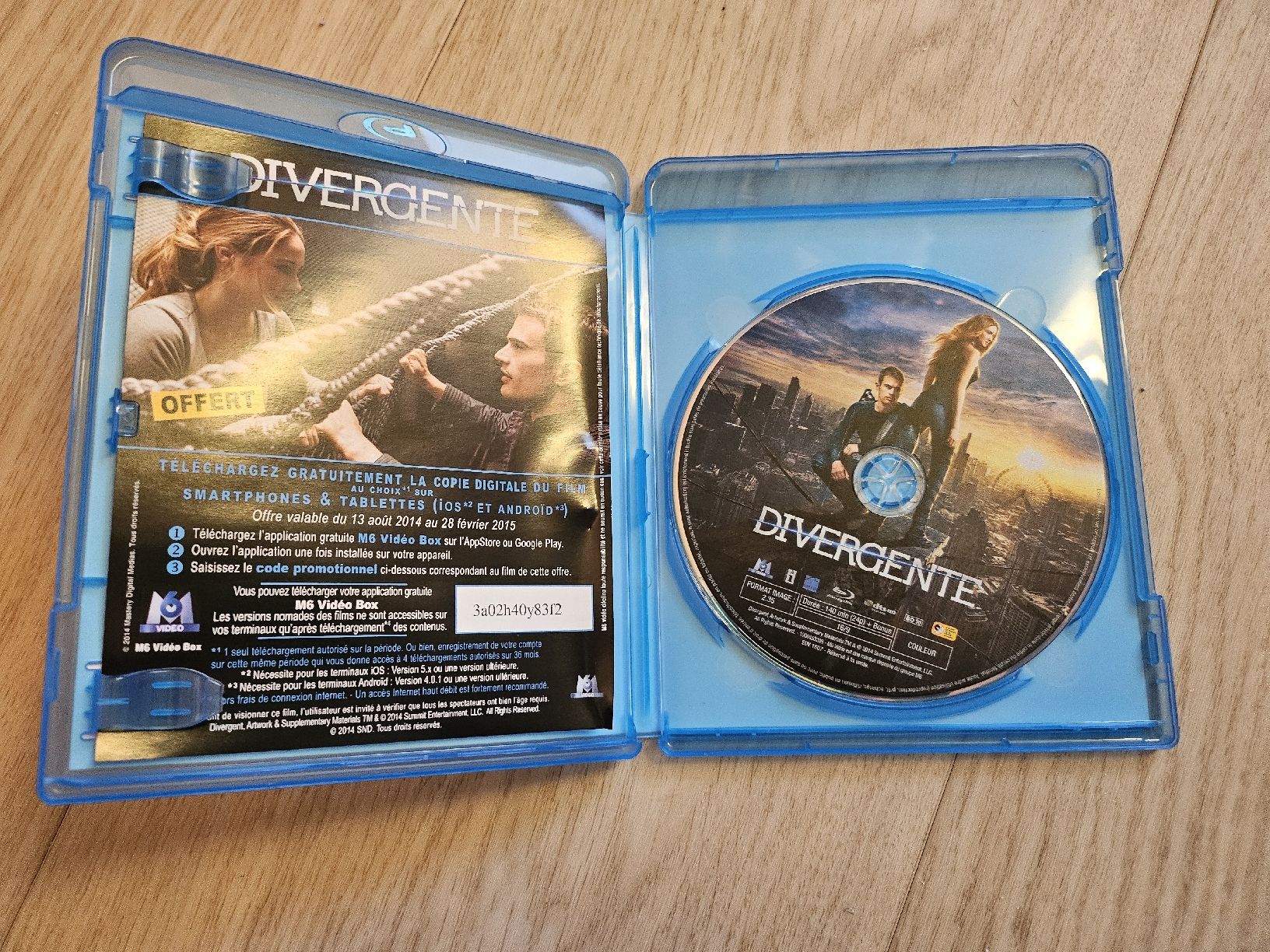 Tutti i DVDs: Divergente - Blu-ray - – Usato da La Joux FR venduto da car_ck96 1