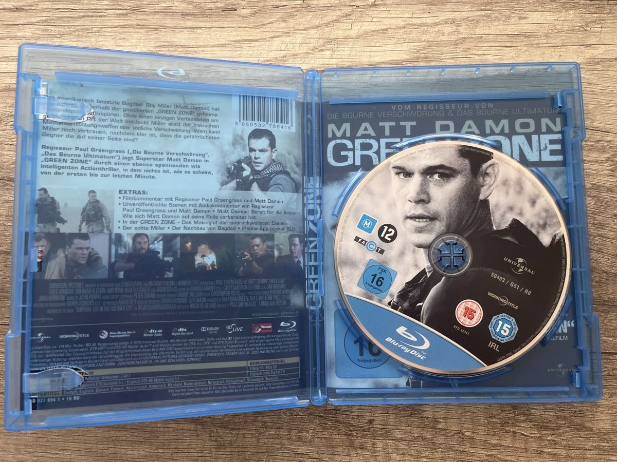 Tutti i DVDs: Blu-Ray: Green Zone mit Matt Damon – Usato da Frutigen venduto da abr_w5b2 1