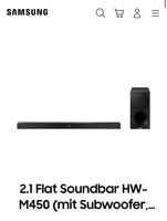 Samsung Soundbar HW-M450 2.1 mit Subwoofer schwarz