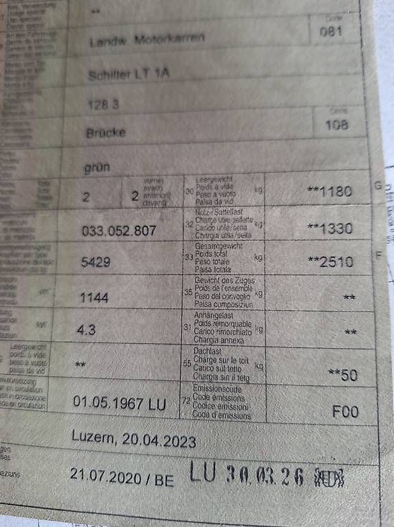 Tracteurs: Schilter – D'occasion à Sursee par pet_yy6s 4
