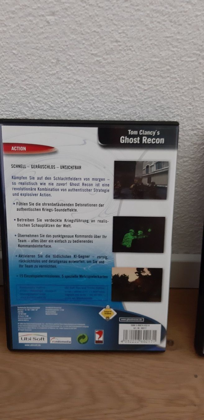Spiele: 3 PC Spiele Tom Clancy's – Gebraucht aus Winterthur von meci02 7