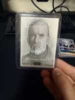 Comte dooku 1/1 sketch card gold