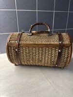 „Designertasche/Korb“ 19.Jh aus Stroh