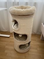 Kratztonne Sisal beige mit 3 Höhlen Grösse L