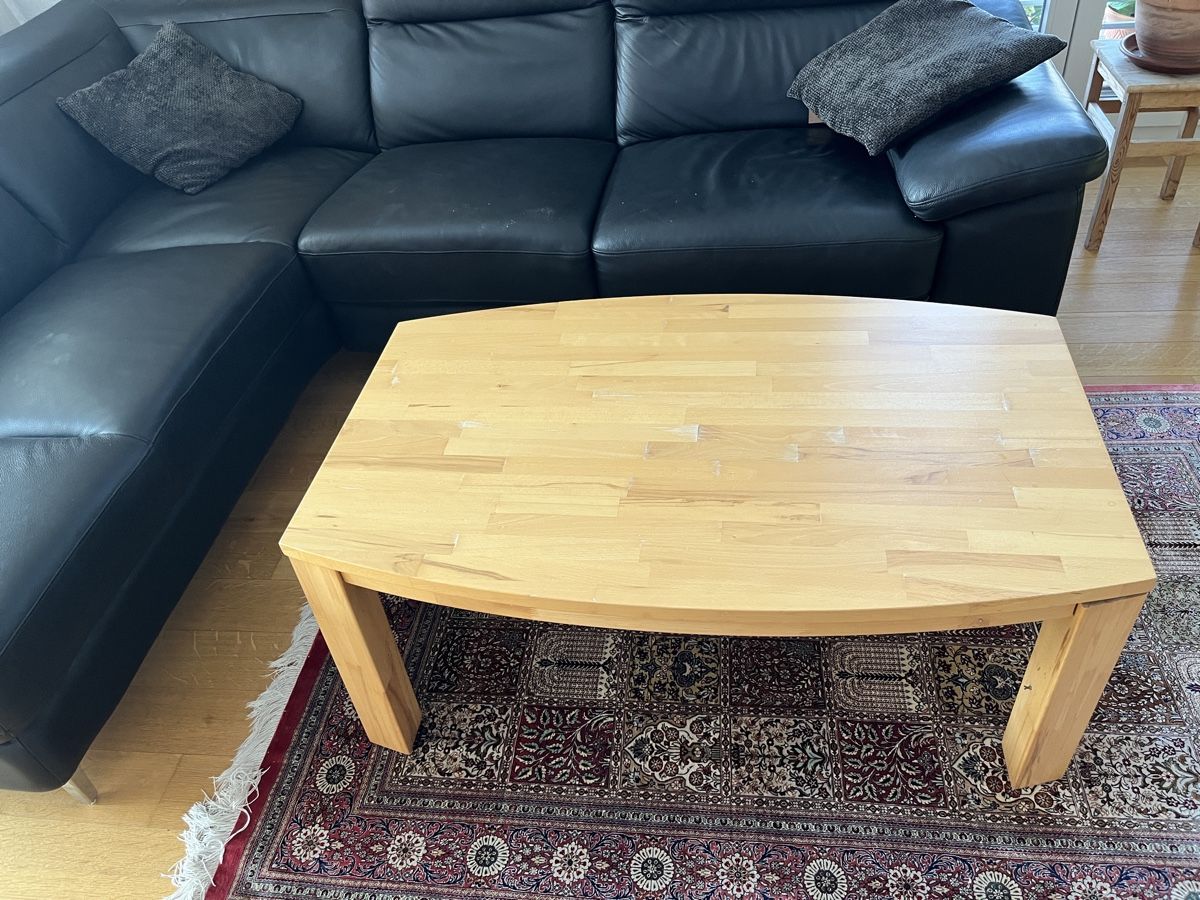 Tische: Salontisch Buche, 110 x 70 cm – Gebraucht aus Uttwil von kurtloehrer 3