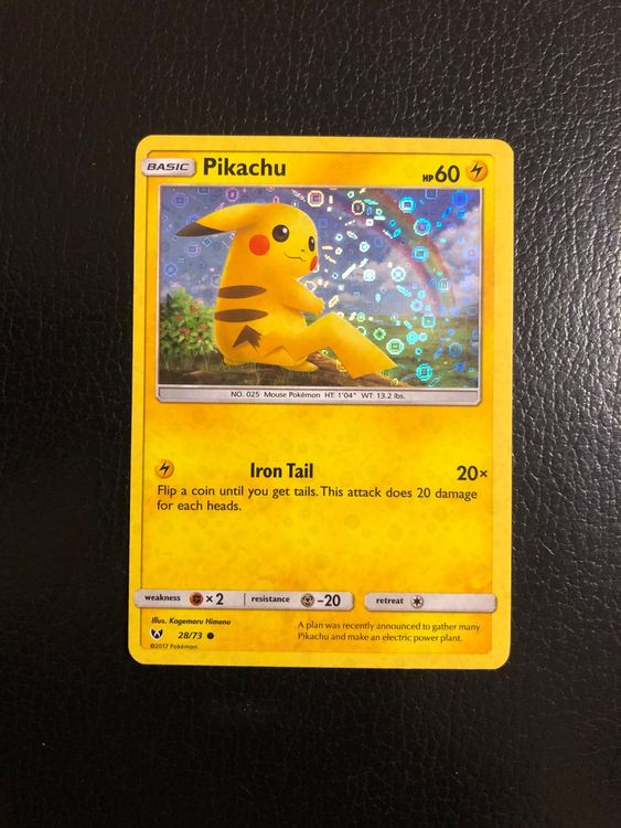 Shining Legends Pikachu Holo Promo 28/73 Ab 1 | Kaufen auf Ricardo
