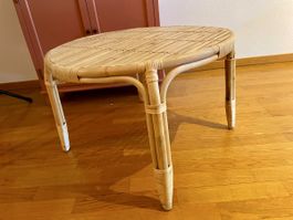 Ikea Mastholmen rattan Tisch