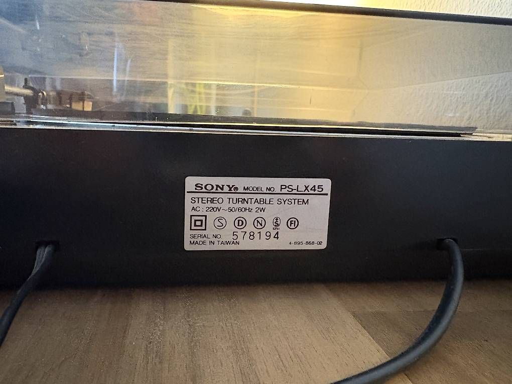 Sony Plattenspieler: Plattenspieler Vinyl – Gebraucht aus Bern von kaschmir0 1