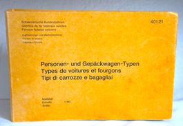 SBB Typenverzeichnis - Personen-/Gepäckwagen - Zeichnungen