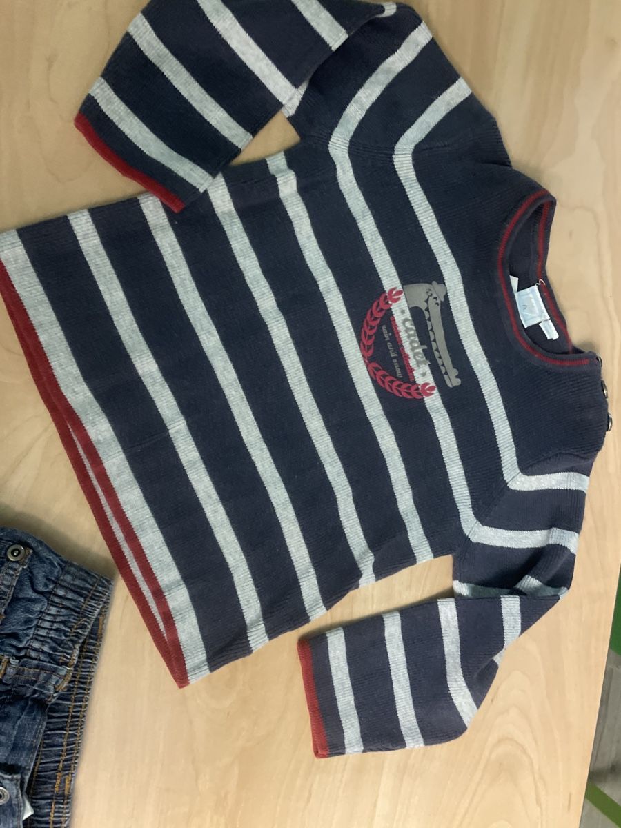 Lotti & Set di vestiti: Cadet Rousselle  Set: Pullover und Jeans Gr.86/92 – Nuovo (secondo la descrizione) da Obergerlafingen venduto da cabo4 1