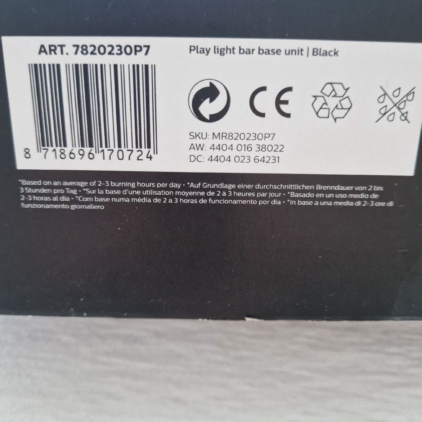 Philips Lampes: Philips Hue Play light bar base unit – D'occasion à Niederrohrdorf par Nicole430 1