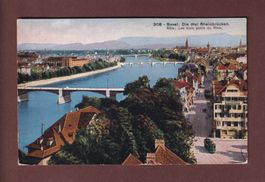 BASEL - Die 3 Rheinbrücken
