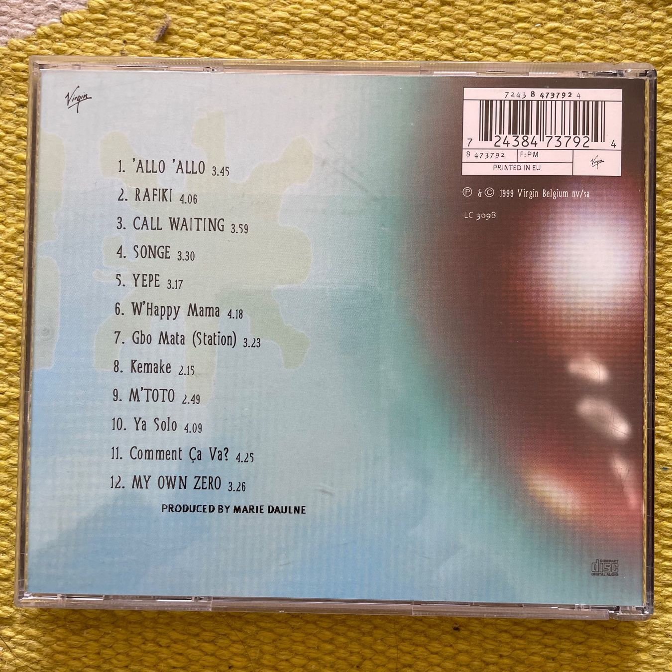 CD: ZAP MAMA-AMAZONE – Usato da Rorschacherberg venduto da CD-Roli 1