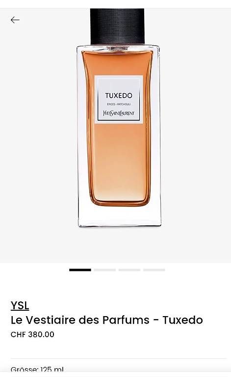 Profumi & Eau de Toilette: parfum YSL Tuxedo 125ml – Usato da Lugano venduto da art_5nwk