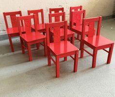 Kinder Stühle 9Stk