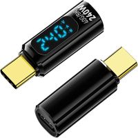 USB-C-Verlängerungsadapter 240 W mit Watt-Anzeige