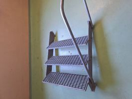 Metalltreppe Verzinkt 3 Stufen, Garten, Terrasse Top ,Haus